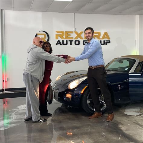 We have extensive relationships in the dealer community allowing us to purchase a wide variety of lease returns and new car trades at exceptional values. . Rexera auto group